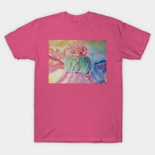 Colorful flowering cactus T-Shirt